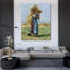 «In the Fields» par Julien Dupré, reproduction d'art sur toile tendue-1033251422