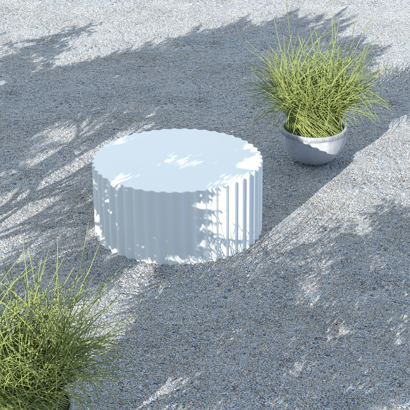 Ellory 41" Concrete Coffee Table