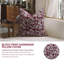 Housse de coussin à motif floral fabriqué à la main 16 x 16 po Fabividine-406706634-455682452