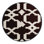 Machine Washable Trellis Black Area Rug