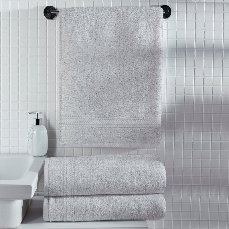 Capavella - A1HC Premium Bath Sheet Set Ultra Soft Quick Dry Super Absorbent Bath Sheet Set, Bright White