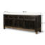 Approx. 91 inches Sideboard with Six Drawers Distressed Black-1546373648