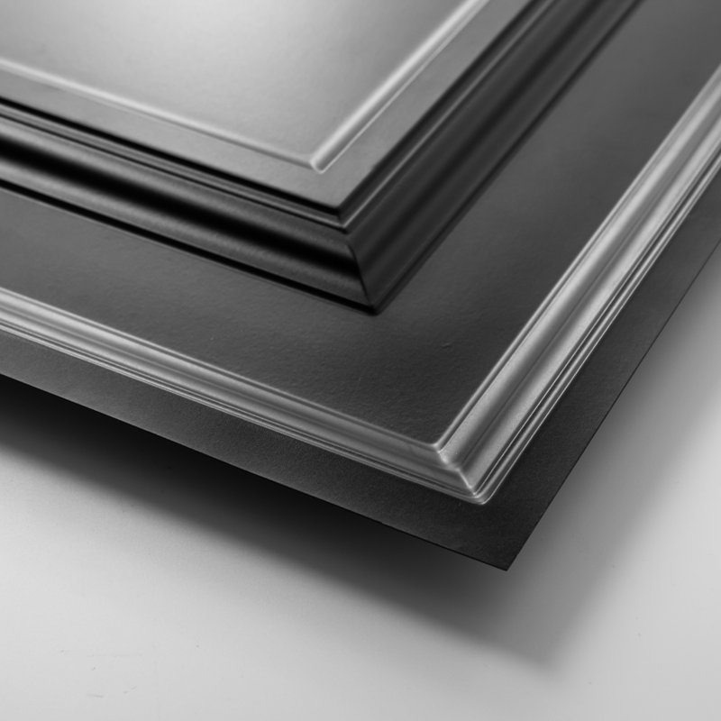 Art3d 2Ft. X 4 pi Carreaux de plafond tombants, revêtements de plafond décoratifs en PVC imperméables, 96 pieds carrés / caisse (paquet de 12)