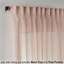 Extra Long & Extra Wide Chiffon Faux Silk Crep Curtain Panels-1440858396-1440858425