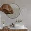 Miroir rond, miroir circulaire en alliage d'aluminium brossé, miroir de meuble-lavabo pour salle de bain, lavabo, salon, chambre à coucher, entrée, couloir-1633839681-1633839680