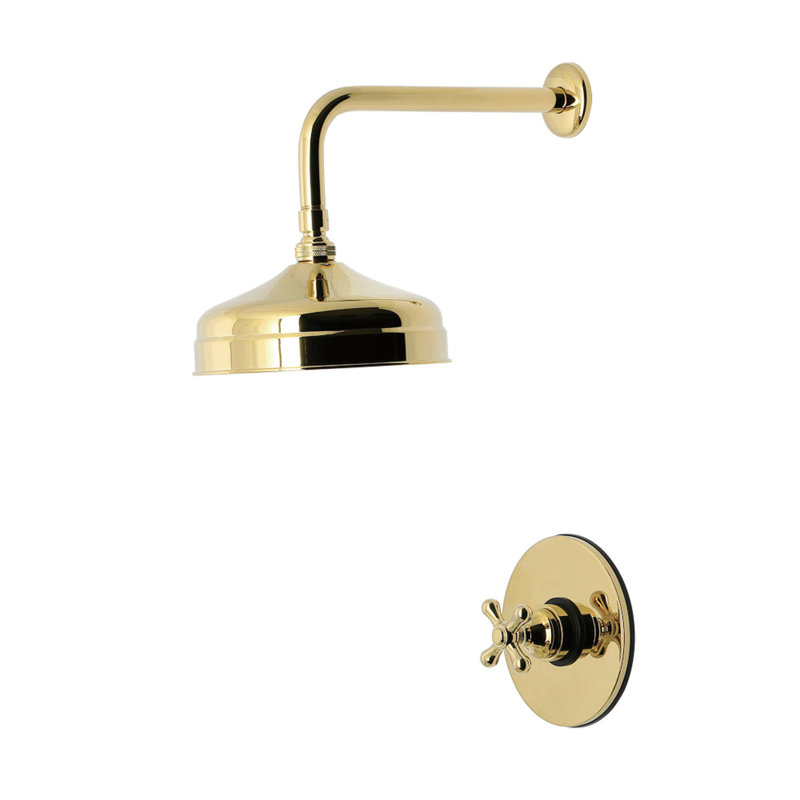 Robinet de douche à pression équilibrée Kingston, Laiton poli