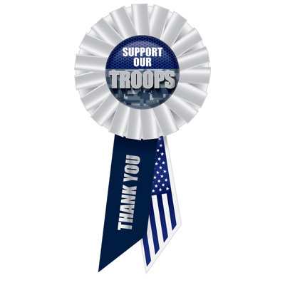 «Support Our Troops Rosette»
