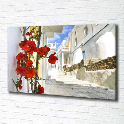 Mykonos Greece - Wrapped Canvas Print
