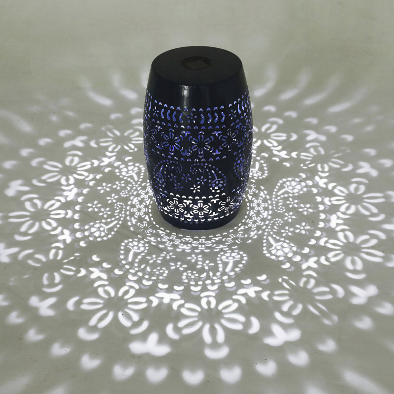 Outdoor Side Table, Dark Blue