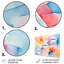 «Pastel Color Geometric Ink Explosion III», art mural géométrique en métal MT137606-1493967793