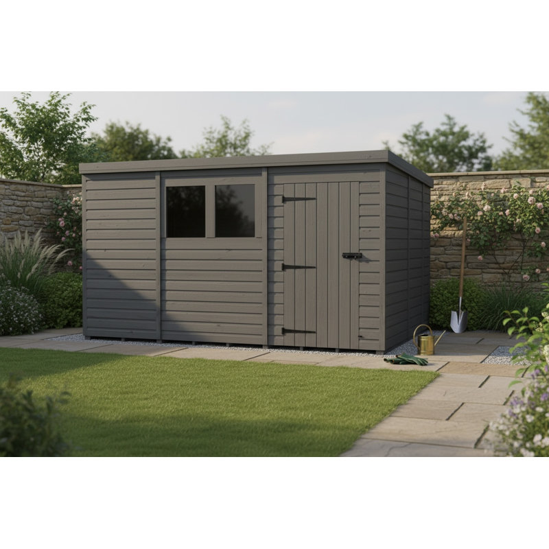11x8 Pent Composite Shed