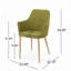 Chaise rembourrée avec pieds en bois-751957915-751957919