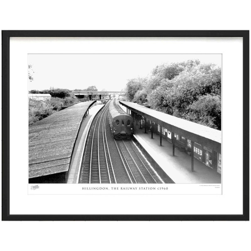 Hillingdon, The Railway Station C1960 by Francis Frith - Single Picture Frame Print, 60cm H x 80cm W x 2.3cm D