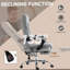 Fauteuil de massage avec 6 points de vibration et fauteuil chauffant inclinable