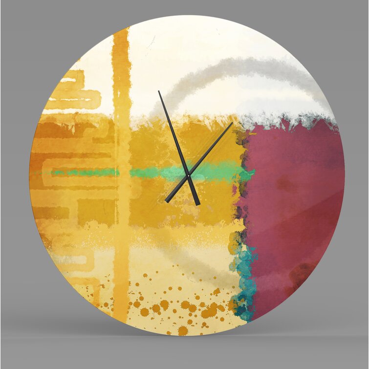 Latitude Run® Metal Wall Clock | Wayfair