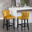 Tabouret de comptoir rembourré 26,70 po Tevy-983889690-983889684