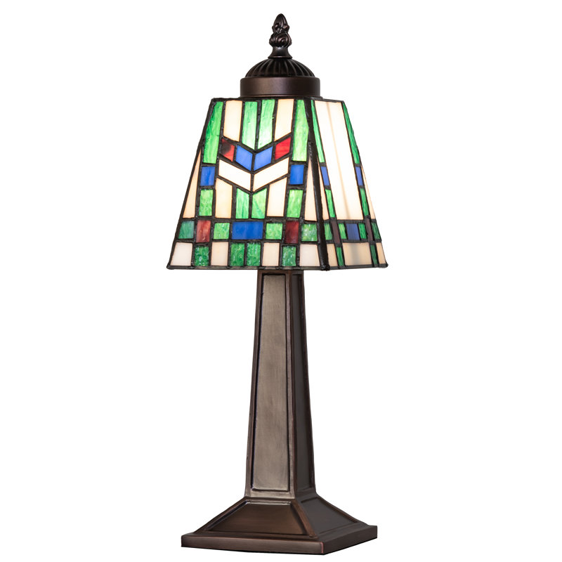 Table Lamp, Beige/Green/Red/Blue