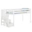 Lit mezzanine simple bas avec escalier Kittitas Kids-1650506953