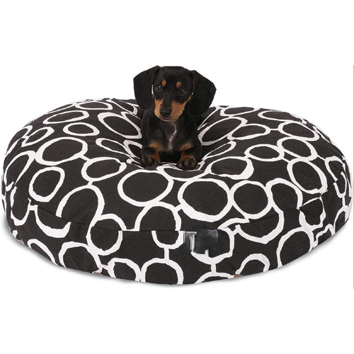 Tucker Murphy Pet™ Fusion Black Round Bed | Wayfair