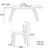 4 - Person Double Pedestal Base Dining Set-100499266