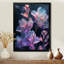 Rose rose, bleu, fleur de pomme II-714162544-616645756