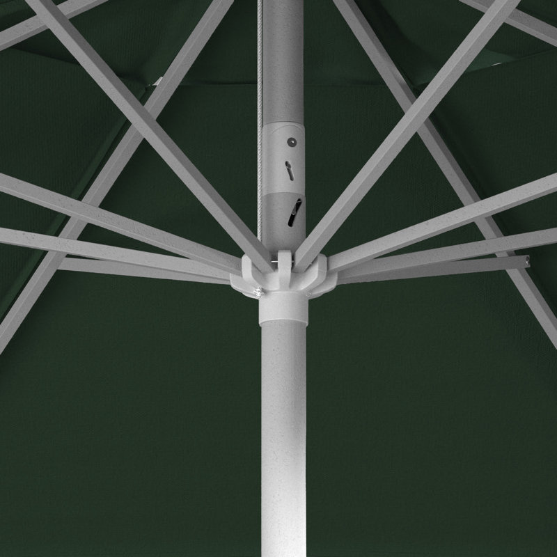 Parasol de marché 86,3 po Kenne, Toile Sunbrella® vert forêt, l 108 po x P 108 po