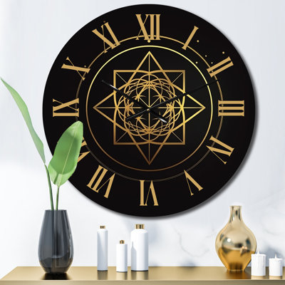 Horloge murale Gold