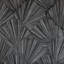 Papier peint texturé en similicuir moderne gris anthracite