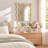 Modern Wavy Solid Wood Framed Wall Mirror for Bedroom, Entryway and Vanity-965324162-965324163