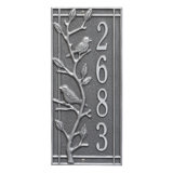 Woodridge Personalized Standard 1-Line Wall Address Plaque