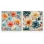 Digiacomo - Ensemble de 2 collages floraux carrés-101844636-101844640