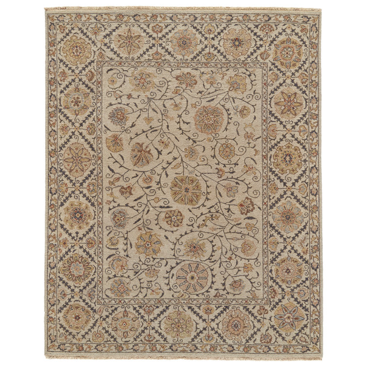 Kondo Wool Oriental Indoor Rug