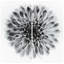 "Dahlia AB", ensemble de panneaux muraux en verre trempé flottant sans cadre