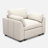 Knopp Velvet Comfort Rest Single Sofa-795805012