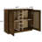 Mid Century Modern Fluted Hollowed Out Liquor Cabinet-1445607988