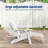  Folding Adirondack Chair with Retractable Ottoman, 3-Postion Adjustable Outdoor Chair, Easy Assembly & Ergonomic Back Support for Patio-1709479131