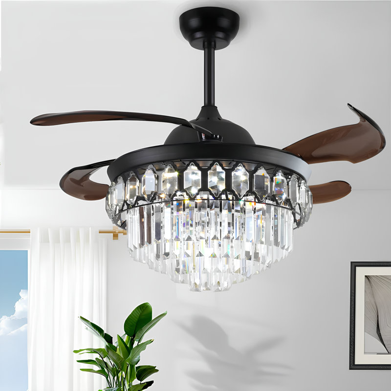 Ventilateur de plafond 42 po avec lumières DEL Johnigan