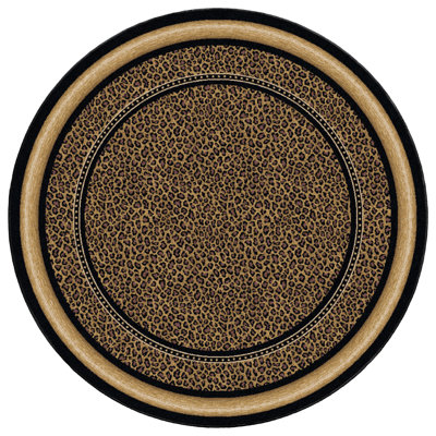 Tapis à motif animal onyx Alminus