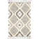 Tapis gris anthracite / crème Jovia