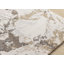 Tapis à motif abstrait crème et beige Dharamvir-1000678767