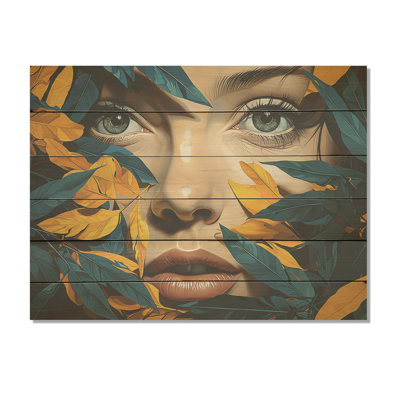 Art urbain sur bois de pin, H 10 po x l 20 po