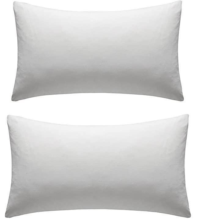 Plain Weave / Muslin Pillow Case, White