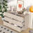 Makaay 6 - Drawer Dresser,Sideboard,Bar Cabinet,Buffet Server-1016577106
