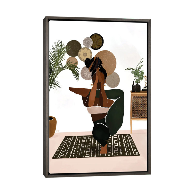 « Équilibre » par Brie Nicole-impression d’art graphique, Pas de tapis, H 60 po x l 40po x P 1,5 po
