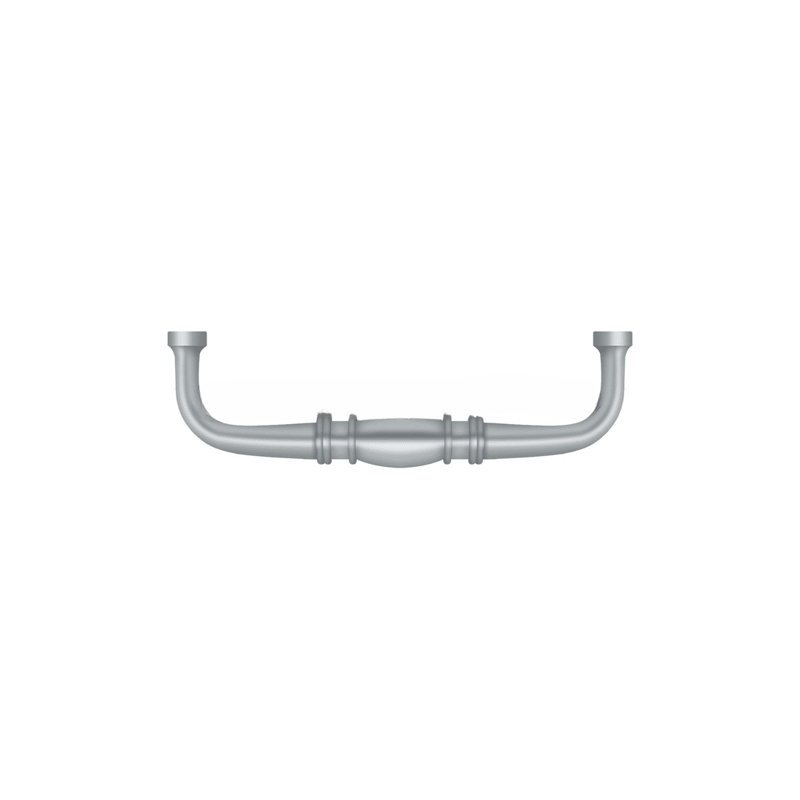Colonial Bar / Handle Pull, Brushed Chrome