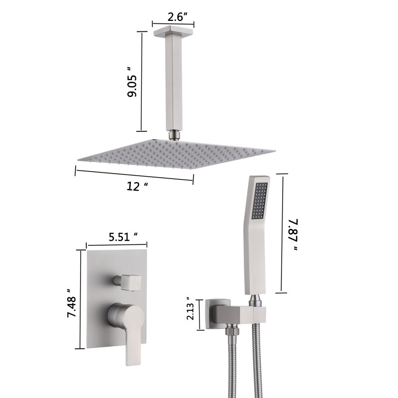 Chastin All-In-One Kit, Brushed Nickel