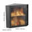 Corner Bread Box for Kitchen Counter Double Layer Bamboo Storage Container-1863009997