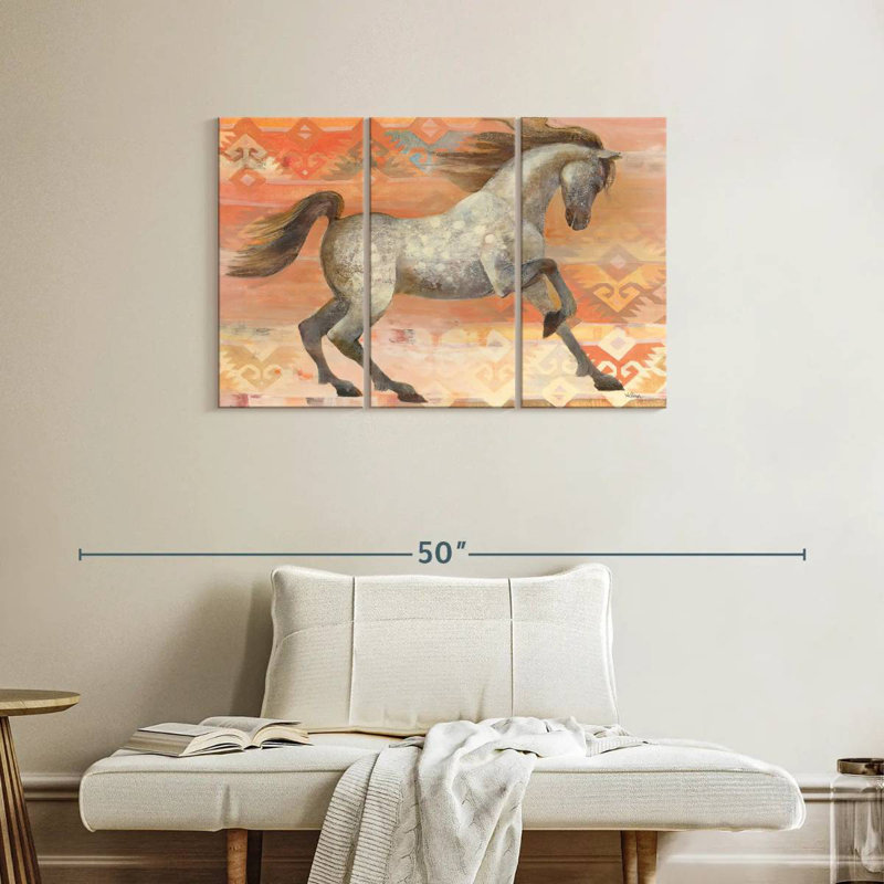 Brampt Grand Entrance Southwest Boho Blush, H 24 po x l 38 po