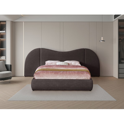 Hyrup Upholstered Panel Bed