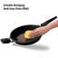 Bella Cucina 3L Non-Stick Aluminum Saute Pan with Lid